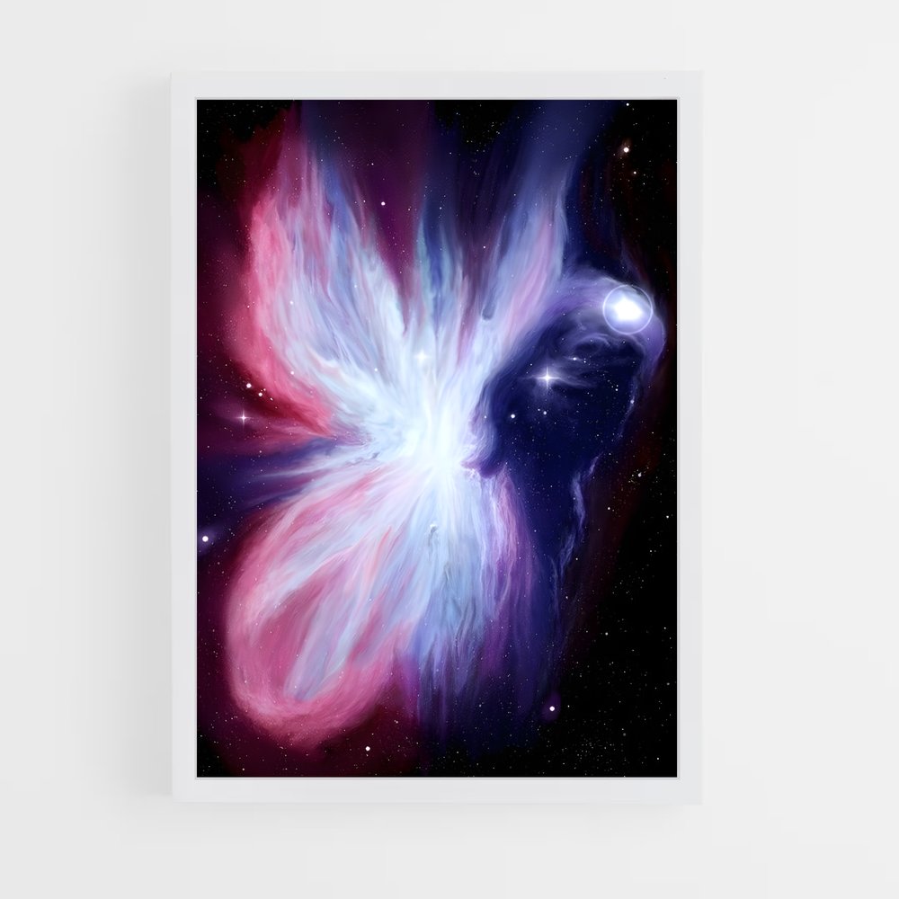 Poster Nébulosité Papillon – affiche Nébuleuses (vue 3)
